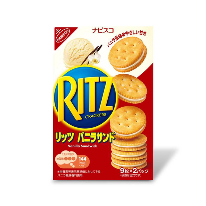 Ritz Family Bag Vanilla Sandwich 187g (Japan)