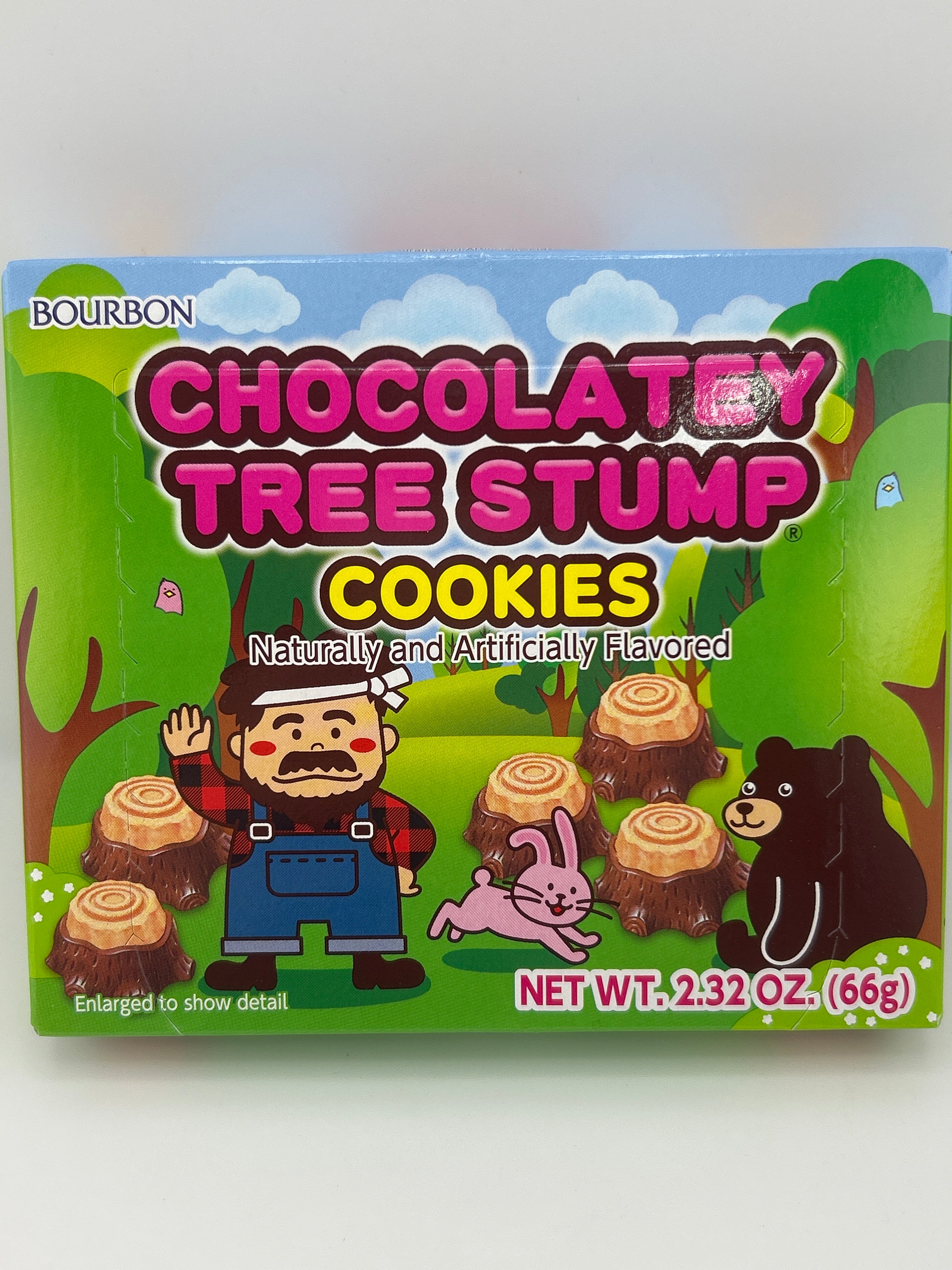Chocolate tree stumps