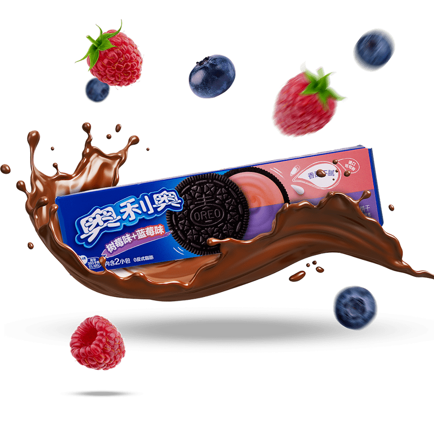 OREO Blueberry & Raspberry