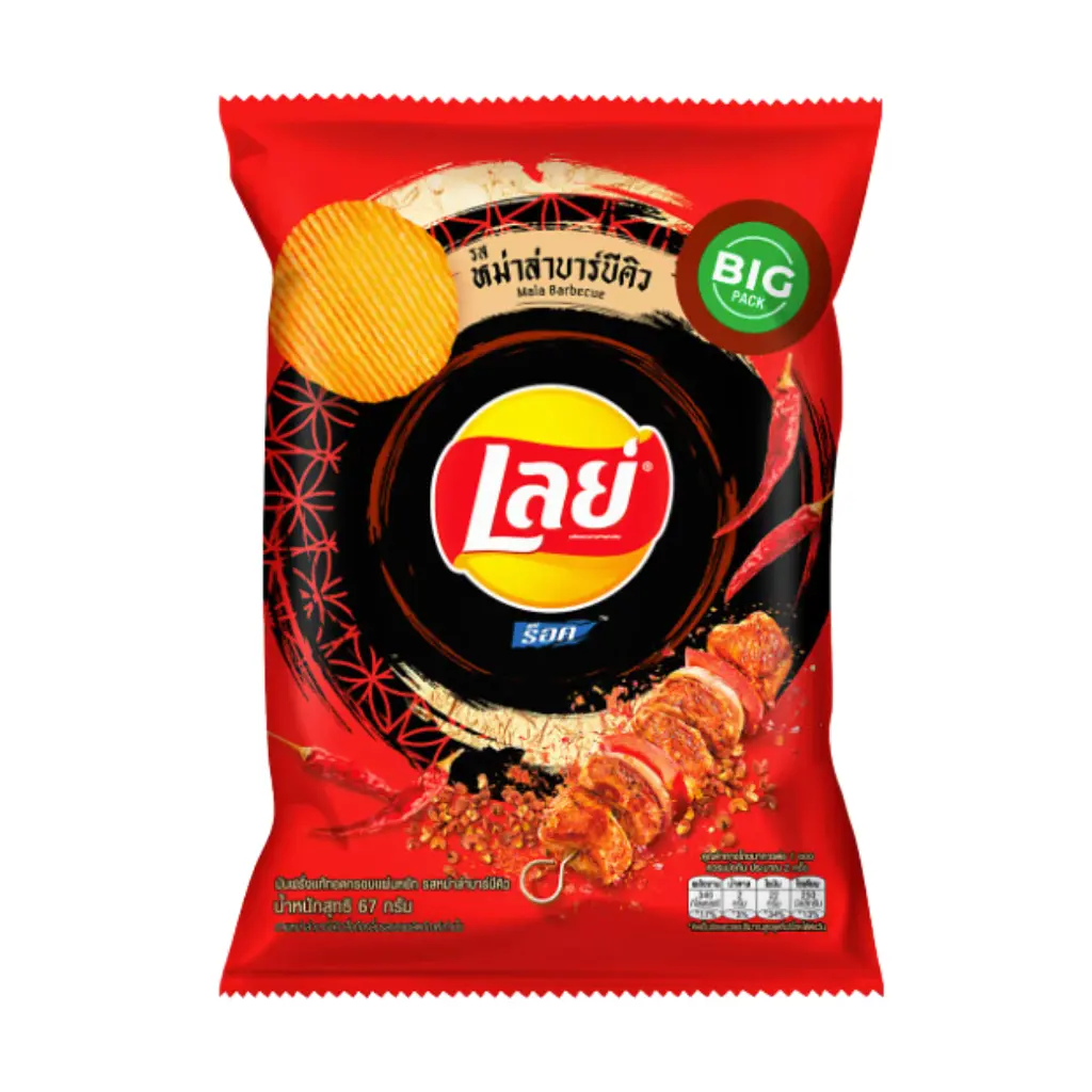 Lays Mala BBQ 40g (Thailand)